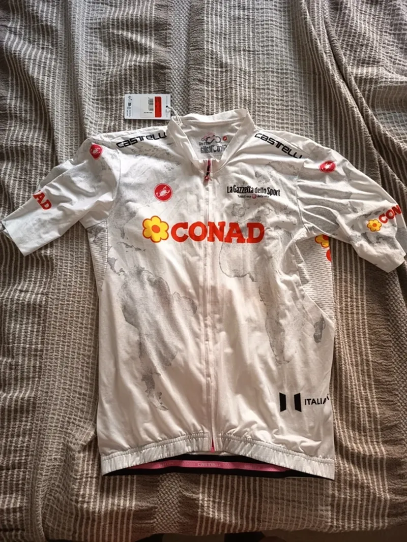 Used Castelli Giro d'Italia Maglia Miglior Giovane 2025 Cycling Clothing