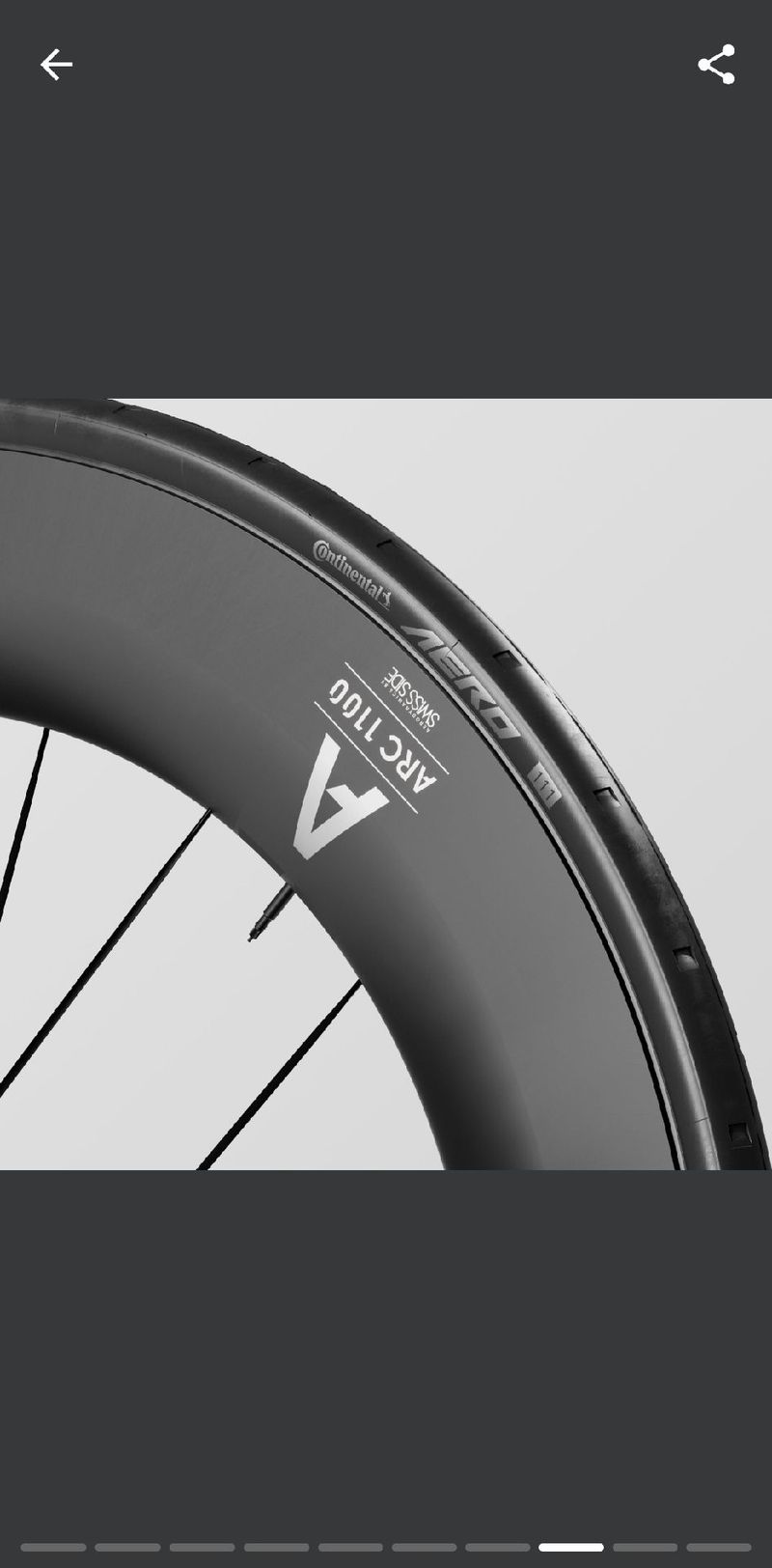 Brugt Dt Swiss ARC 1100 65mm 2026 Wheels