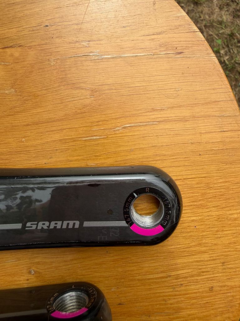 Brugt Sram RED E1 Carbon Crankset bike — billede 2 af 3