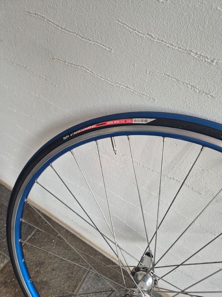 Gebrauchtes Mavic Open Pro / Campagnolo Wheelset bike — Bild 4 von 12