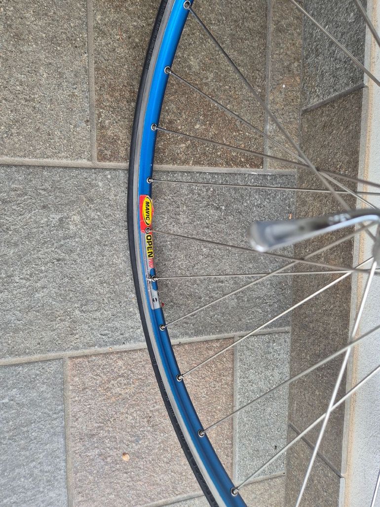 Gebrauchtes Mavic Open Pro / Campagnolo Wheelset bike — Bild 7 von 12