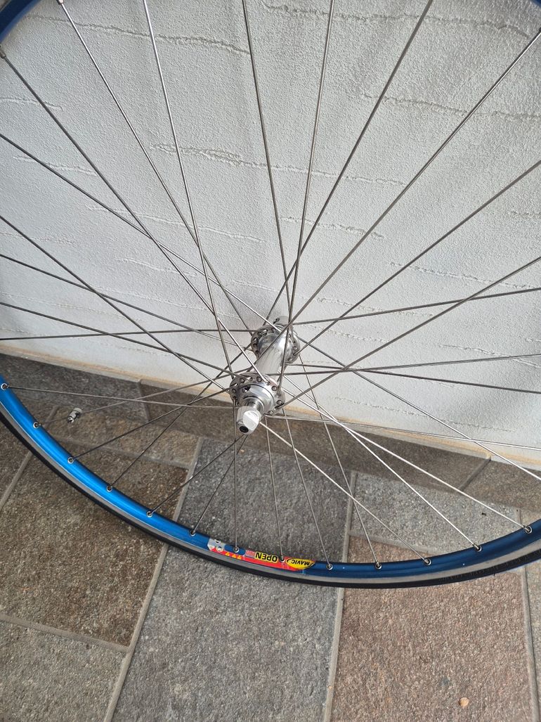 Gebrauchtes Mavic Open Pro / Campagnolo Wheelset bike — Bild 9 von 12