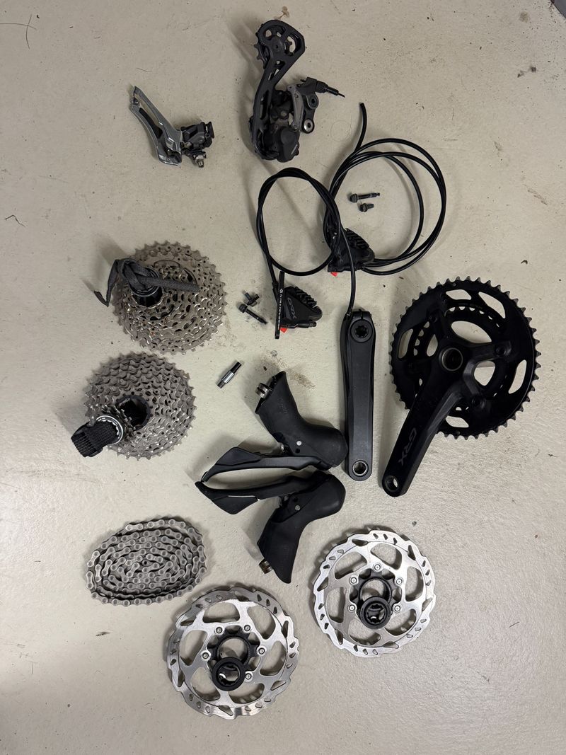 Used Shimano GRX 810 Groupset