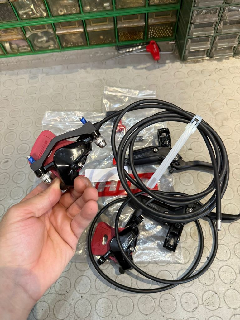 Brugt Sram LEVEL SLV. DISC BRAKE SET. bike — billede 7 af 15