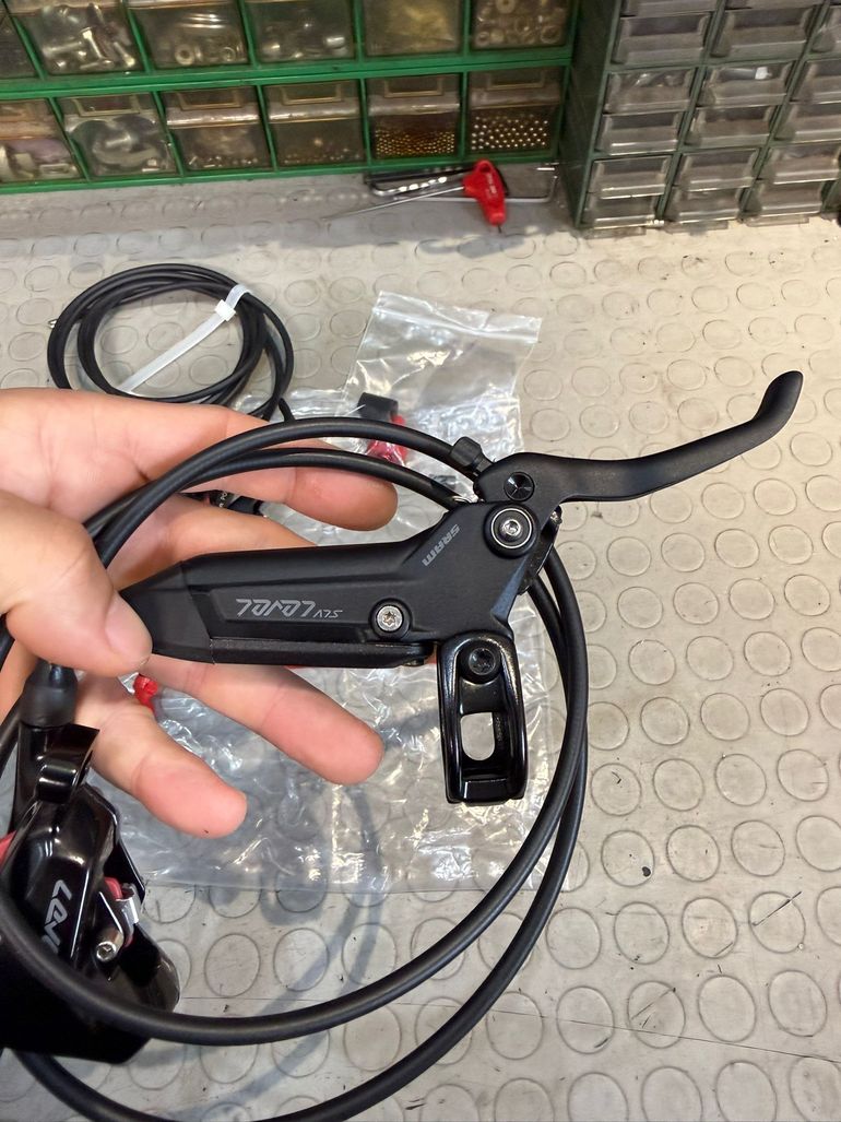 Brugt Sram LEVEL SLV. DISC BRAKE SET. bike — billede 13 af 15