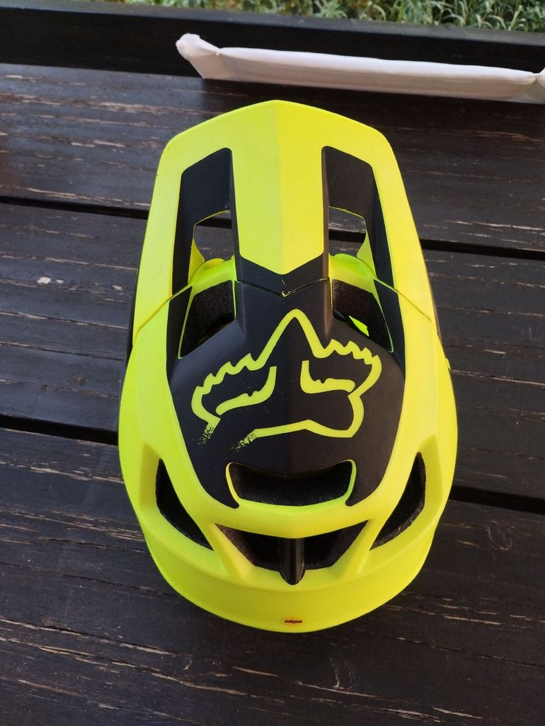 Used Fox Racing Proframe Full Face Helmet 2025 bike — image 7 of 8