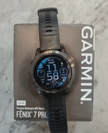 Used Garmin fenix 7 pro solar bike — image 1 of 4