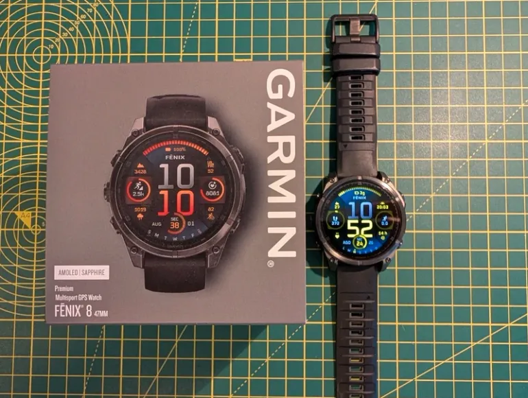 Gebrauchtes Garmin Fenix 8 47mm bike — Bild 4 von 4