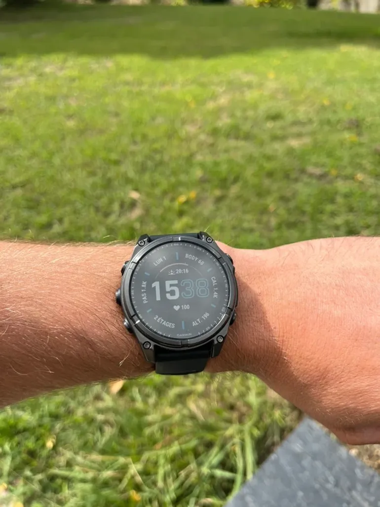 Gebrauchtes Garmin Fenix 8 Sapphire Solar 47mm bike — Bild 6 von 15