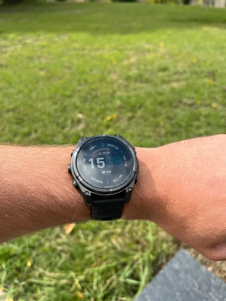 Gebrauchtes Garmin Fenix 8 Sapphire Solar 47mm bike — Bild 5 von 15