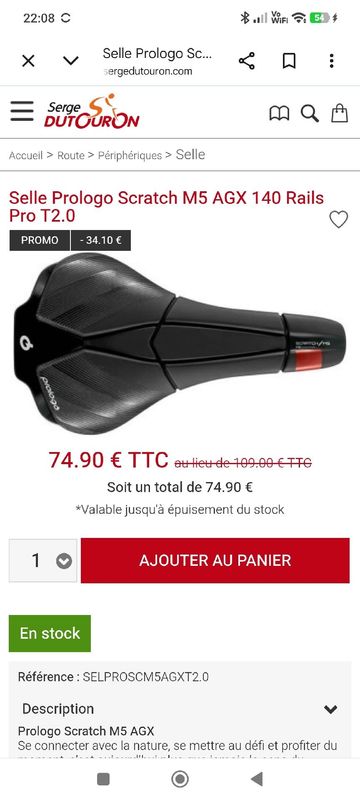 Brugt Prologo Scratch M5 AGX bike — billede 6 af 6
