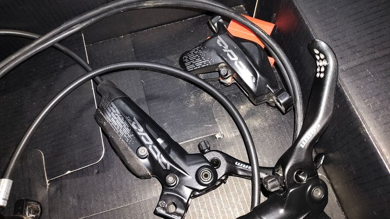 Brugt Sram Code RS 4-Piston Brake set bike — billede 2 af 7