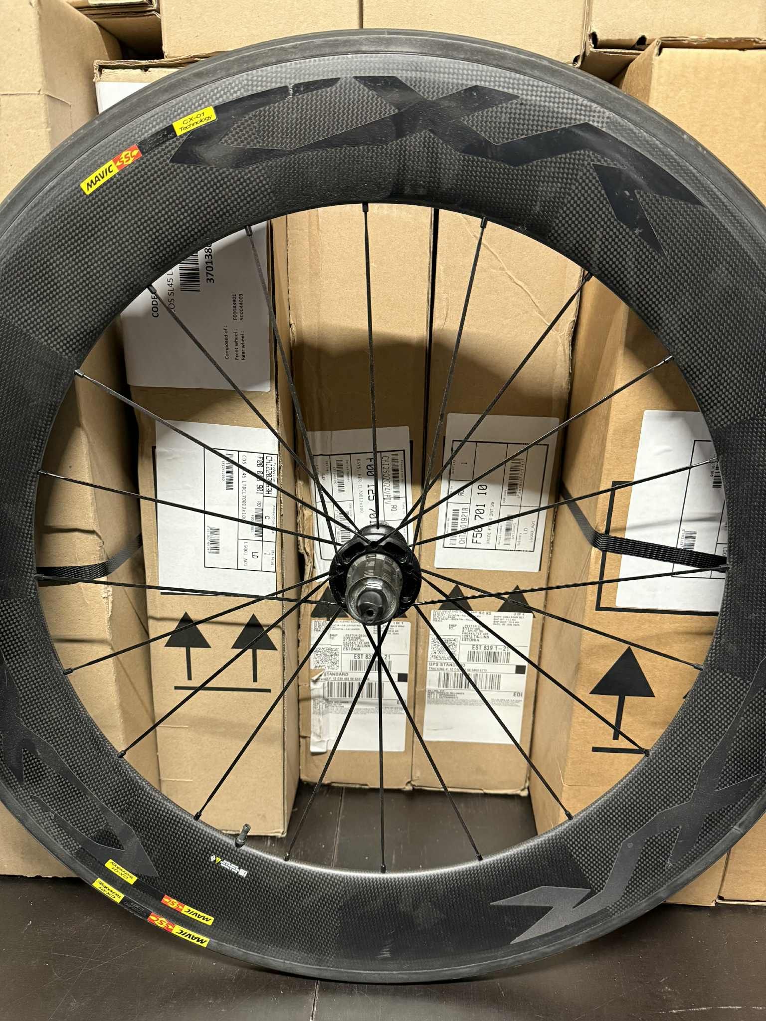 Mavic CXR ULTIMATE 80 TUBULAR 2016