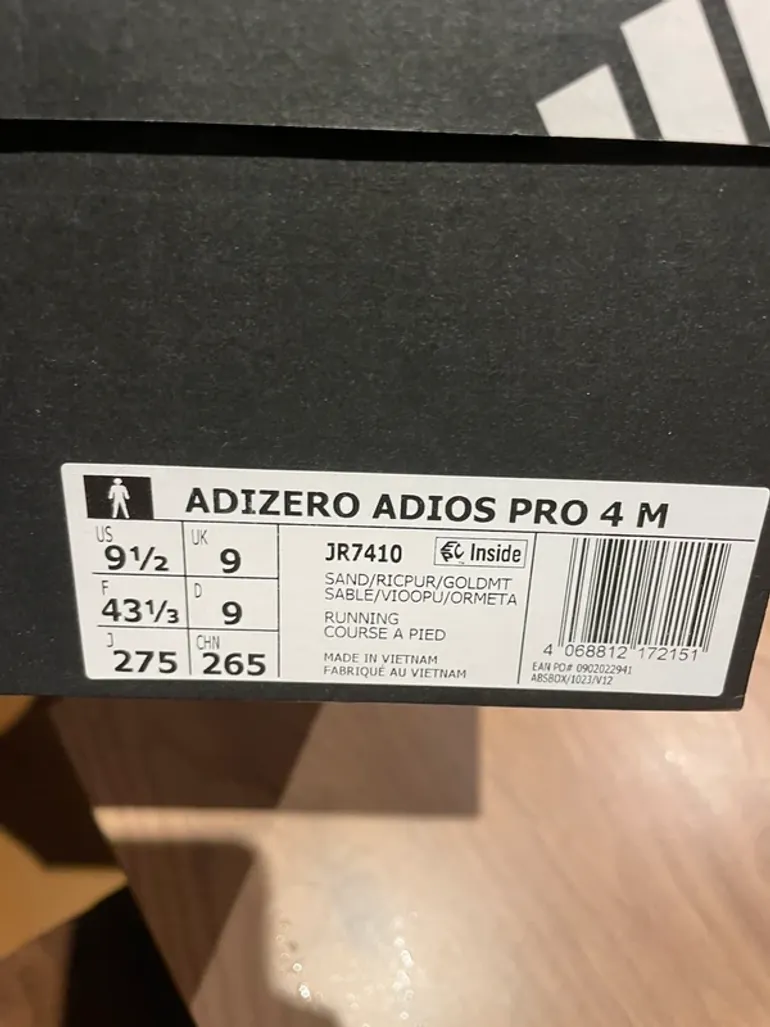 Used Adidas Adizero Adios Pro 4 bike — image 10 of 10