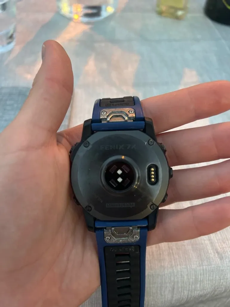Used Garmin Fenix 7x Sapphire Solar bike — image 2 of 4