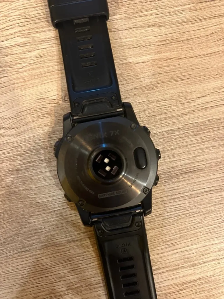 Used Garmin Fēnix 7X Sapphire Solar bike — image 2 of 5