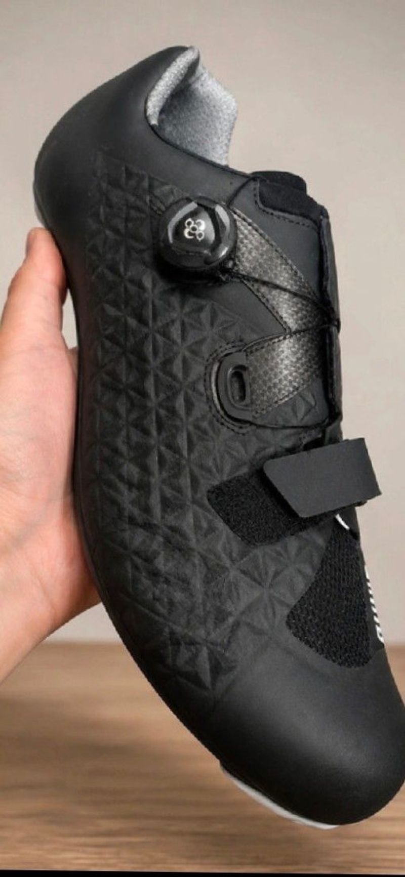 Used Suplest EDGE 3 ROAD PERFORMANCE CARBON COMP - BLACK - SIZE EU 45 - NIB Cycling Shoes