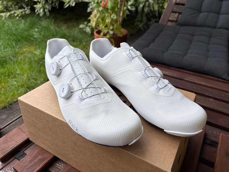Gebrauchtes Fizik Lyra 46, white, spd-sl, road cycling shoes Cycling Shoes