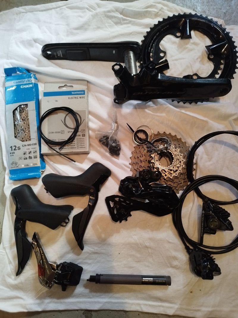 Gebrauchtes Shimano Dura Ace Di2 R9270 Groupset Groupset