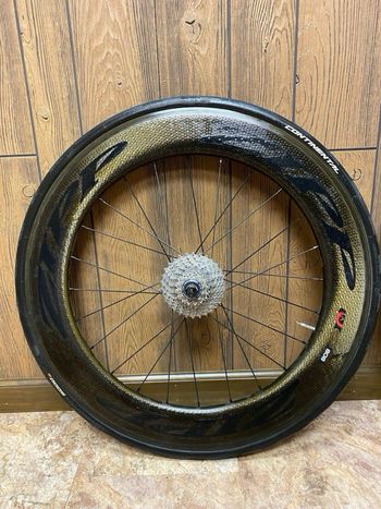 Used Zipp 404 808 Firecrest Carbon Clincher Rim Brake 2018 bike — image 3 of 10