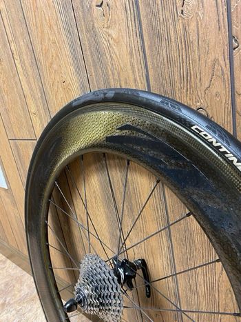 Used Zipp 404 808 Firecrest Carbon Clincher Rim Brake 2018 bike — image 4 of 10
