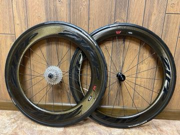 Used Zipp 404 808 Firecrest Carbon Clincher Rim Brake 2018 Wheels