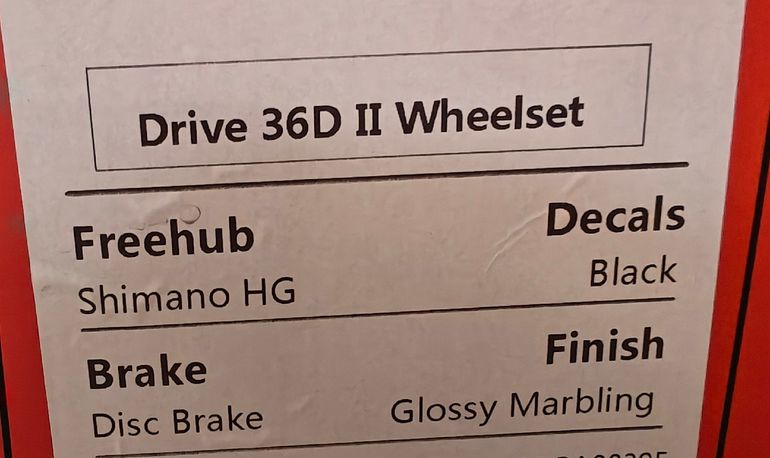 Elite-Wheels Drive 36D II 2026 bike d'occasion — image 8 sur 8