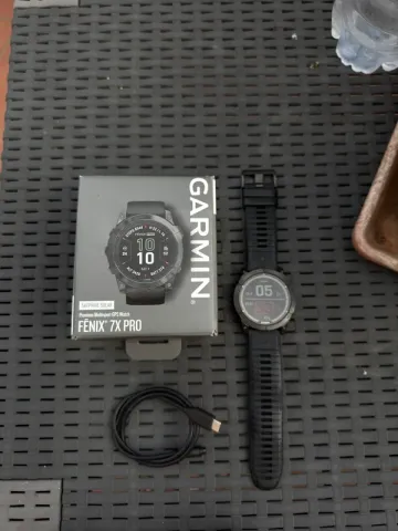 Used Garmin fēnix 7x pro sapphire solar bike — image 6 of 7
