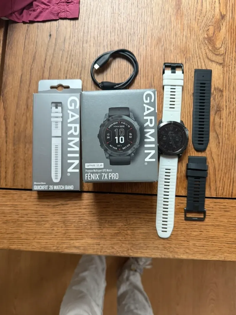 Used Garmin Fēnix 7X Electronics
