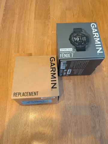 Used Garmin Fenix 7 Sapphire Solar bike — image 2 of 4