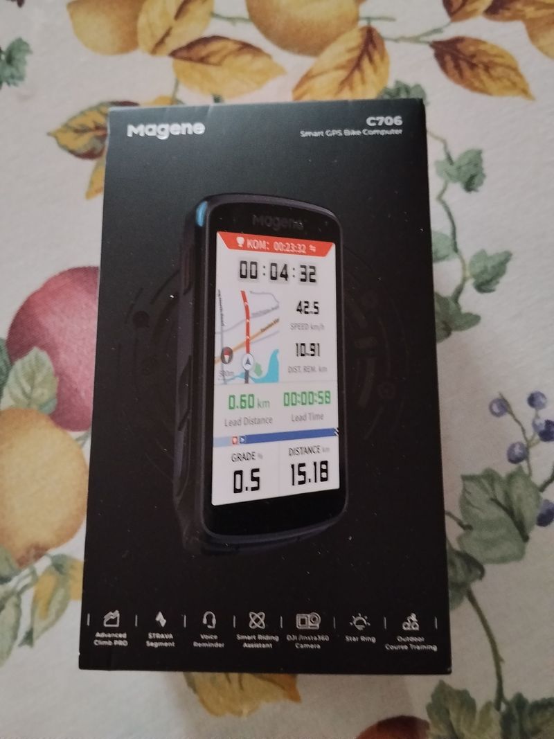 Käytetty Magene C706 Smart GPS Bike Computer Cycling Accessories