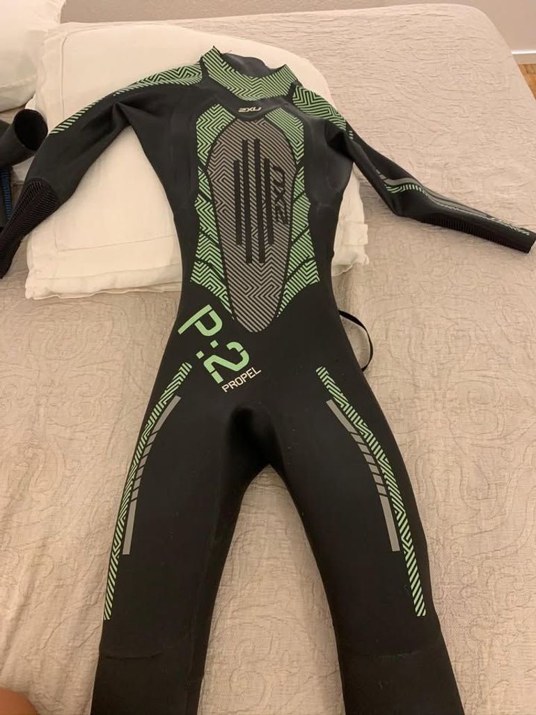 Brugt 2XU P:2 Propel Wetsuit bike — billede 2 af 3