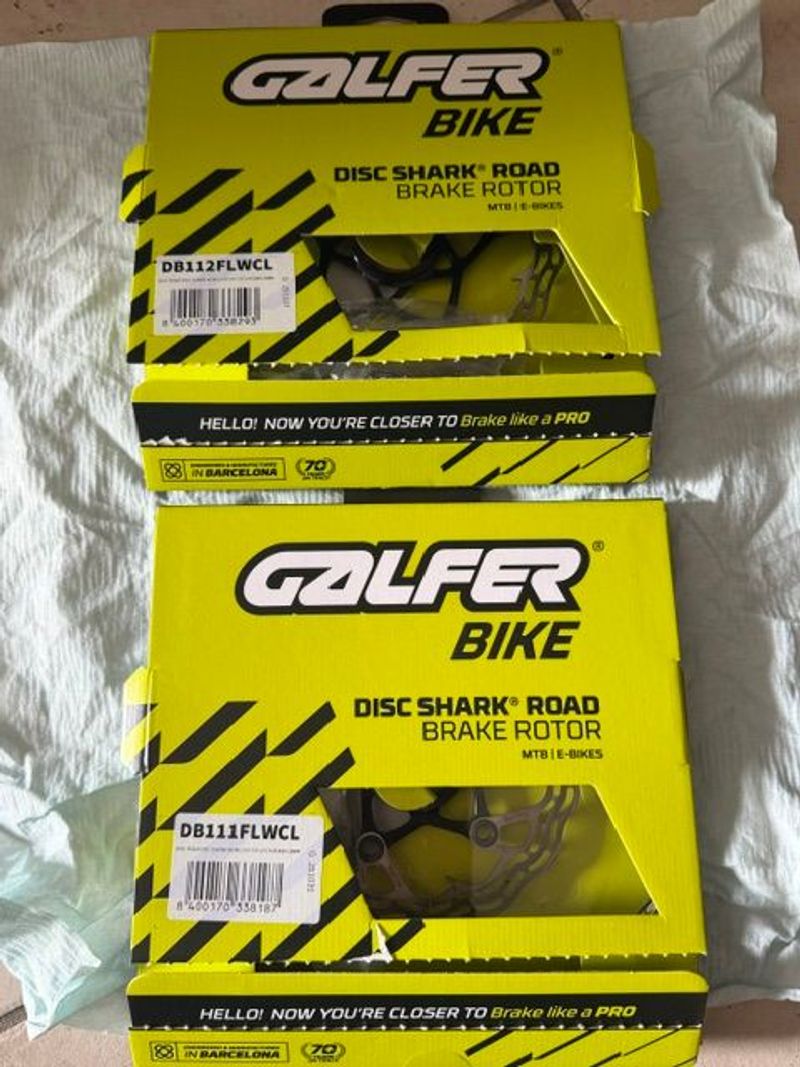 Used Galfer Shark Centerlock 2026 Brakes