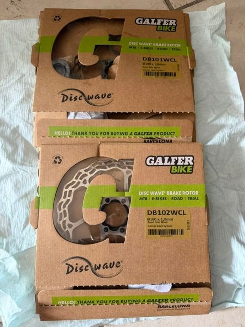 Used Galfer Wave Centerlock 2025 Brakes