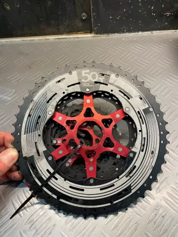 Used Sunrace 11V Sprocket Drivetrain & Pedals