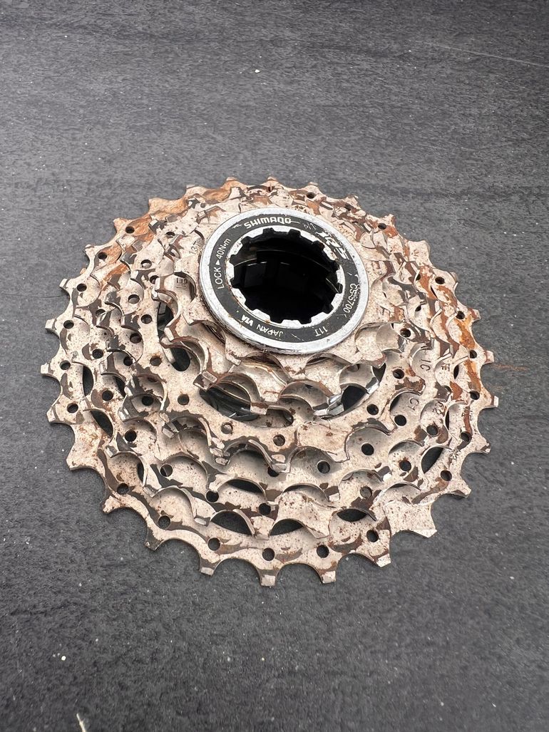 Used Shimano Cassette 8v 11-30 bike — image 2 of 2