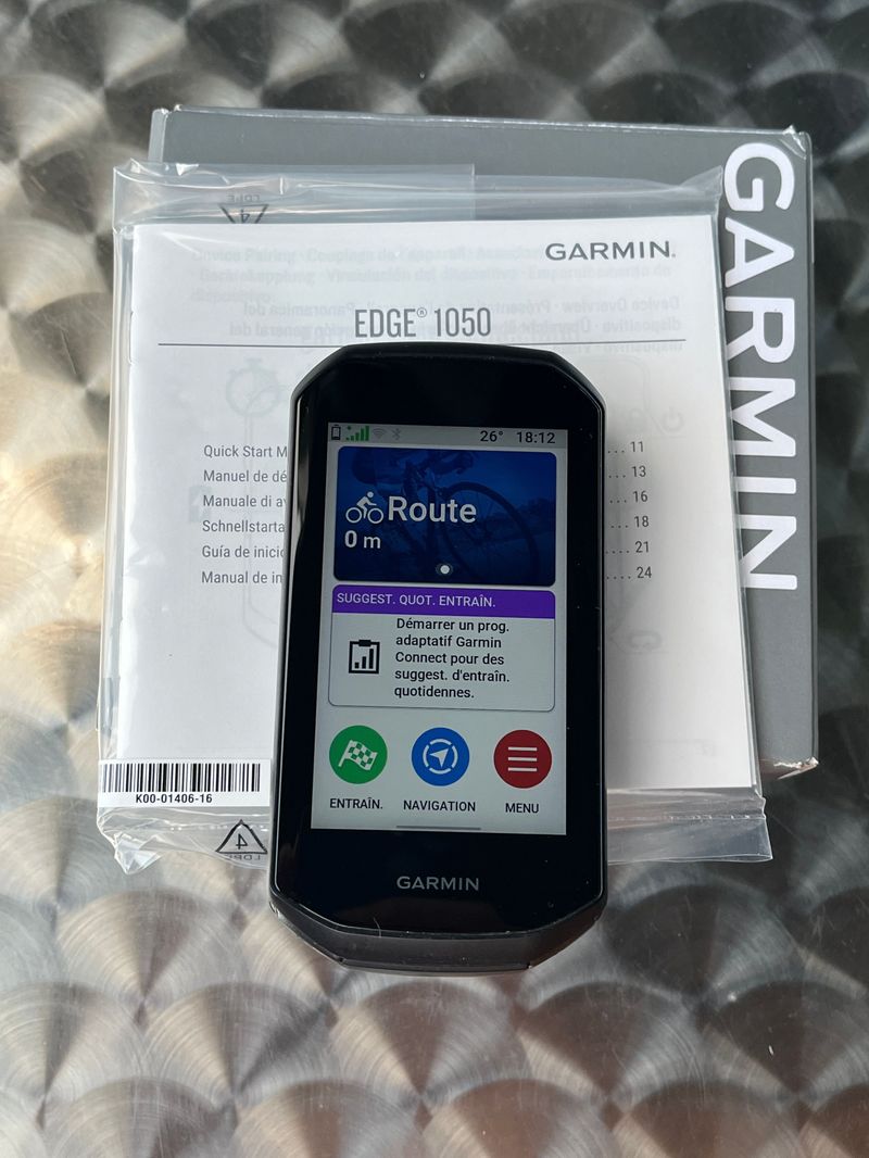 Použité Garmin Edge 1050 GPS Cycling Computer Cycling Accessories