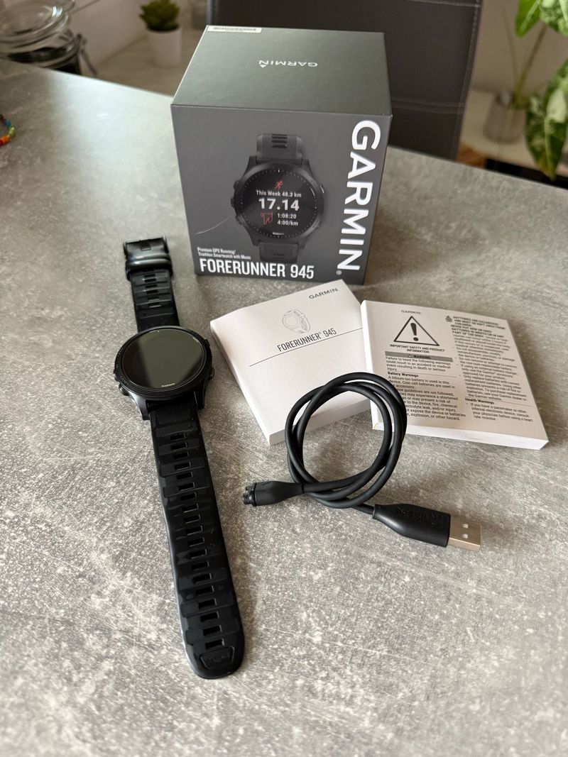 Used Garmin Forerunner 945 GPS Watch Electronics