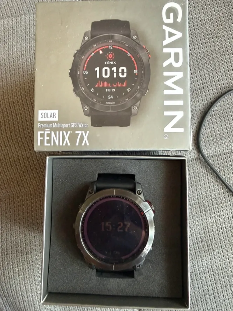 Used Garmin Fenix 7X Electronics