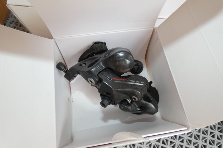 Used Campagnolo Super Record 12 Mechanical Hydraulic Brake bike — image 7 of 14