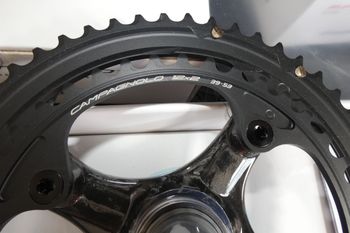 Used Campagnolo Super Record 12 Mechanical Hydraulic Brake bike — image 13 of 14