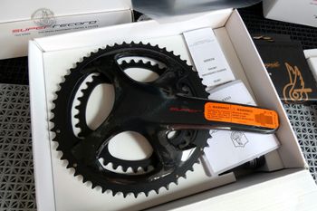 Used Campagnolo Super Record 12 Mechanical Hydraulic Brake bike — image 11 of 14