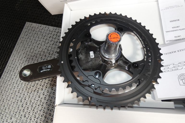 Used Campagnolo Super Record 12 Mechanical Hydraulic Brake bike — image 12 of 14