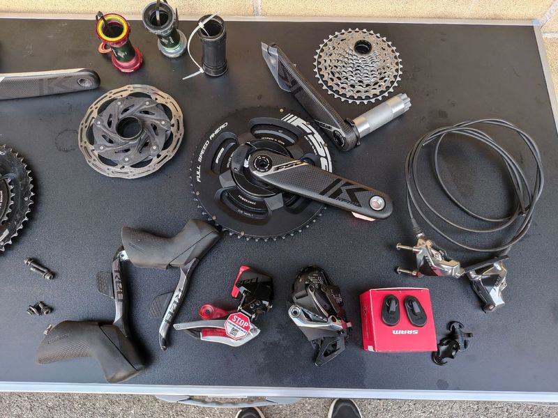 Sram Red AXS eTap 12v Groupset 2025 Groupset de segunda mano