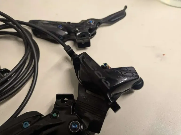 Used Sram Code RSC Disc Brake Set bike — image 2 of 4