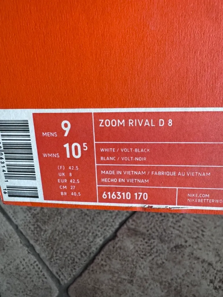 Nike Zoom Rival D8 bike de segunda mano — imagen 7 de 7