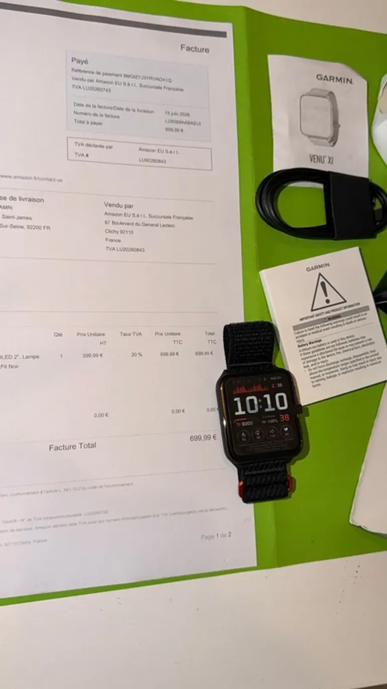 Použité Garmin Venu X1 bike — obrázek 5 z 9