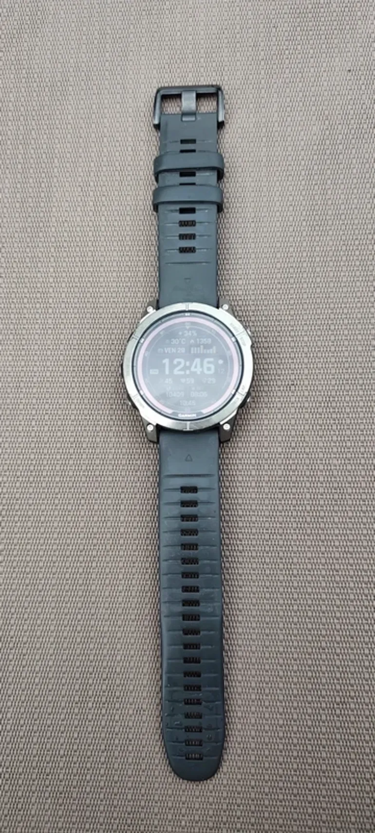 Used Garmin Fenix 7 Pro Sapphire Solar bike — image 2 of 6