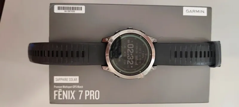 Used Garmin Fenix 7 Pro Sapphire Solar Electronics