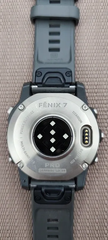 Used Garmin Fenix 7 Pro Sapphire Solar bike — image 5 of 6